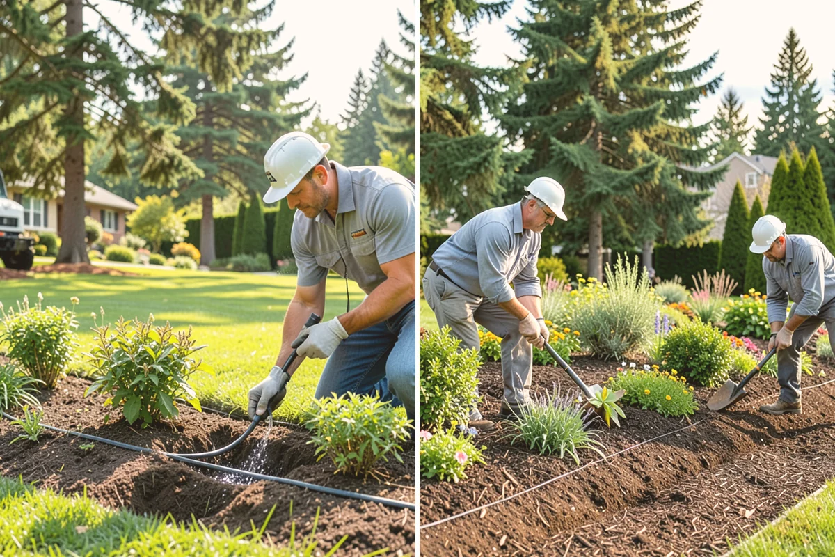 Dry Creek Bed Installation in Stanwood, Snohomish County, WA - Map the natural water flow path