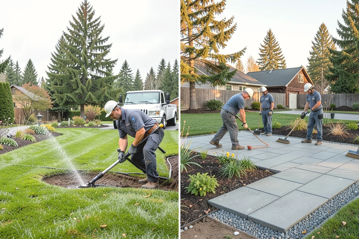Dry Creek Bed Installation in Tacoma, Pierce County, WA - Map the natural water flow path