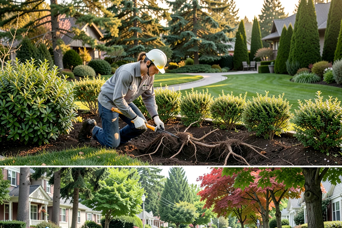 Dry Well Installation in Beaux Arts Village, King County, WA - Best installed during drier summer months when percolation testing is accurate and excavated pits stay stable and dry.