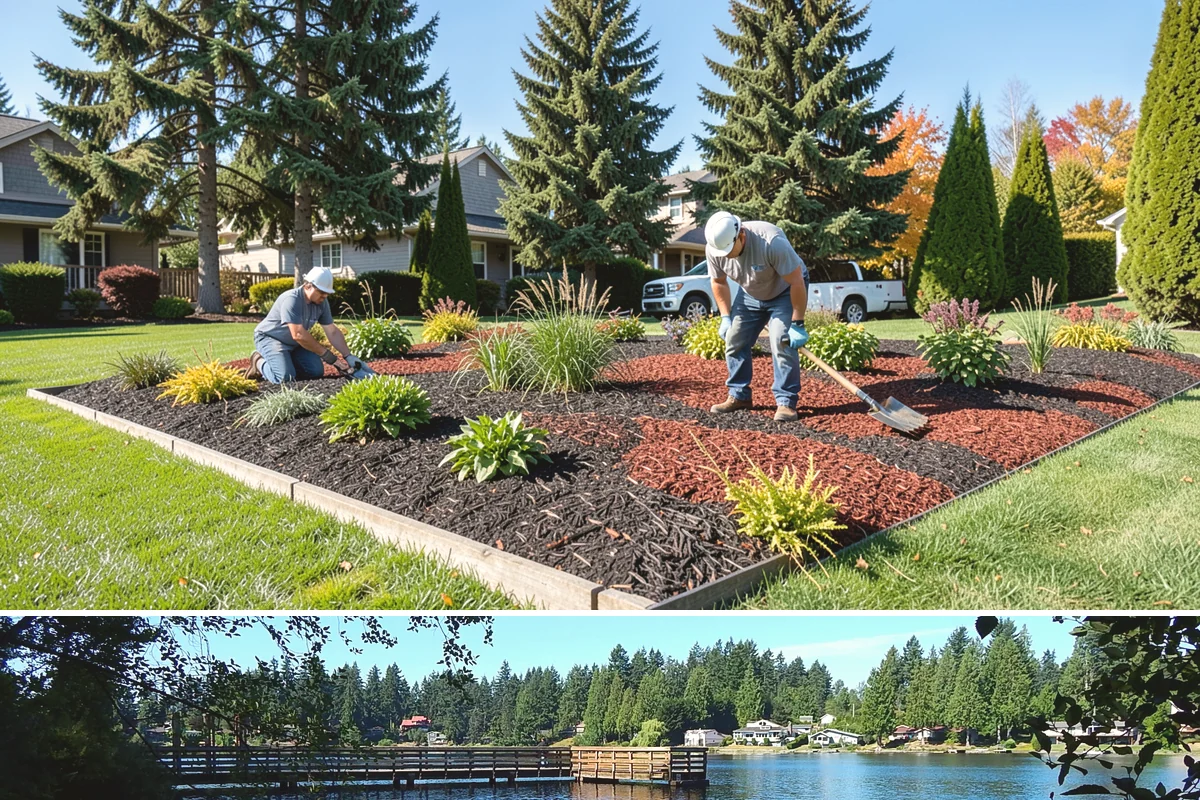 Dry Well Installation in Federal Way, King County, WA - Best installed during drier summer months when percolation testing is accurate and excavated pits stay stable and dry.