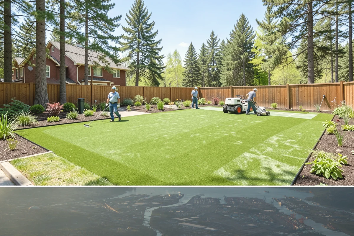 Dry Well Installation in Fife, Pierce County, WA - Best installed during drier summer months when percolation testing is accurate and excavated pits stay stable and dry.