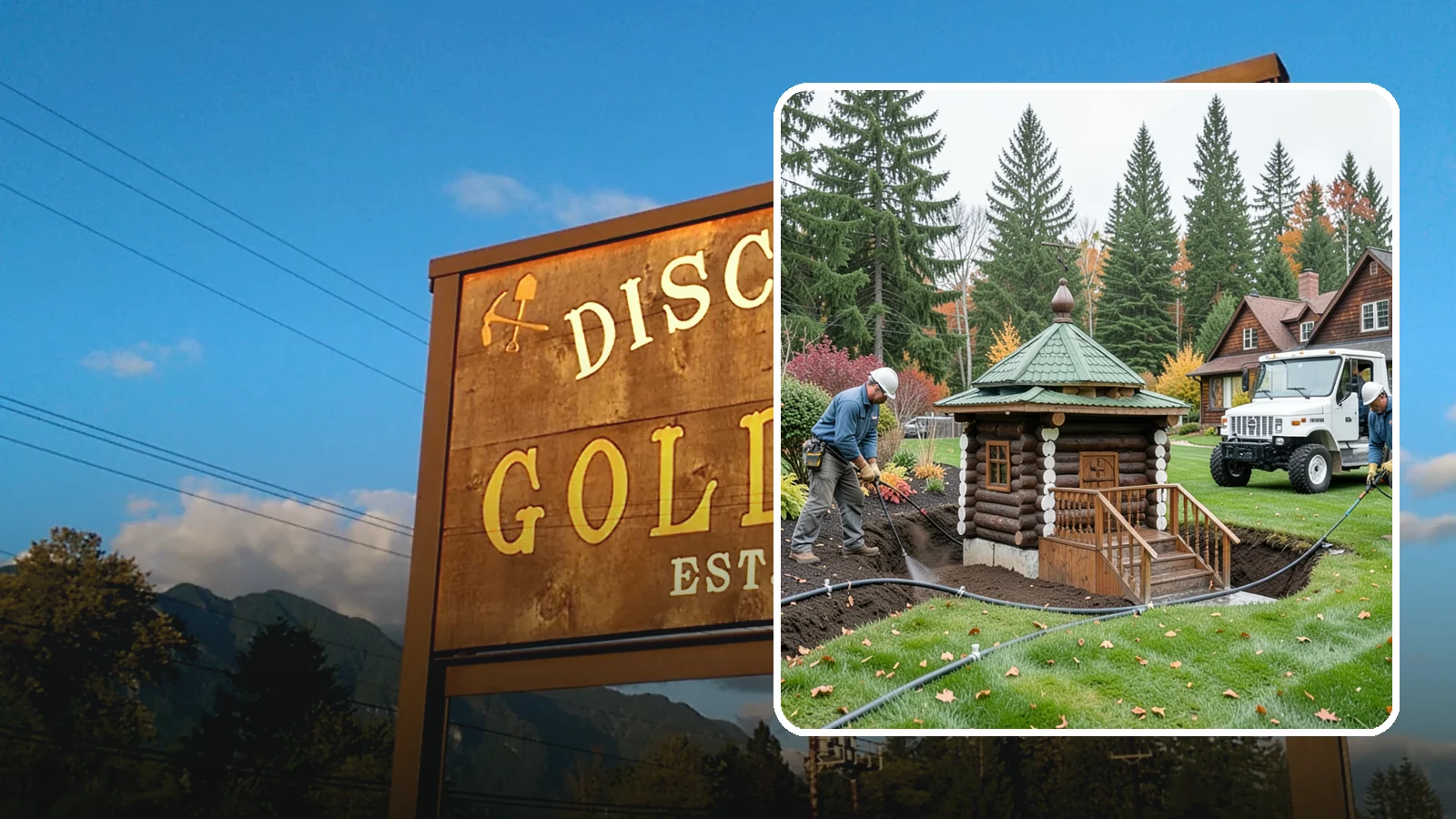Dry Well Installation in Gold Bar, Snohomish County, WA - We install underground dry wells that collect concentrated runoff and let it infiltrate slowly into the soil away from your...