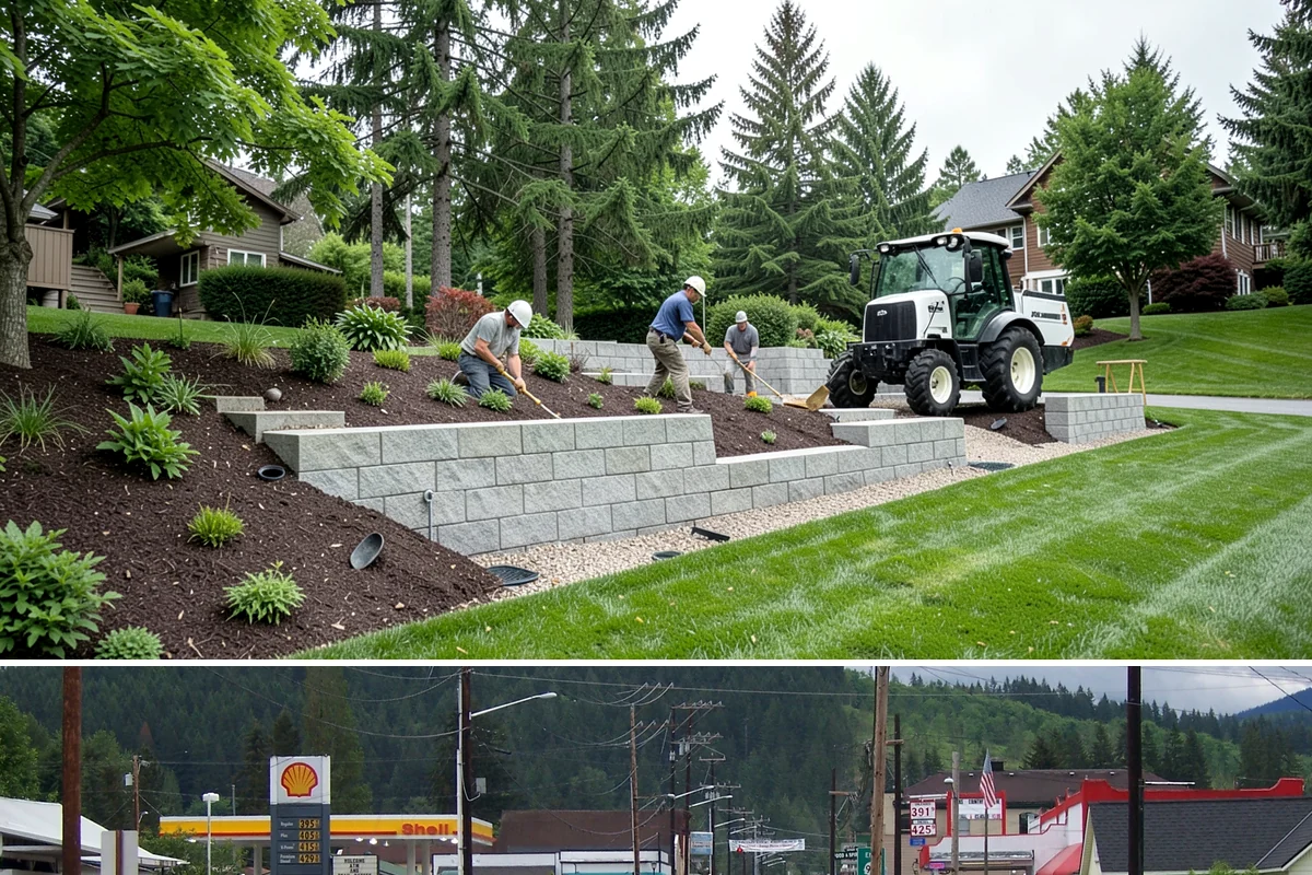 Dry Well Installation in Granite Falls, Snohomish County, WA - Best installed during drier summer months when percolation testing is accurate and excavated pits stay stable and dry.