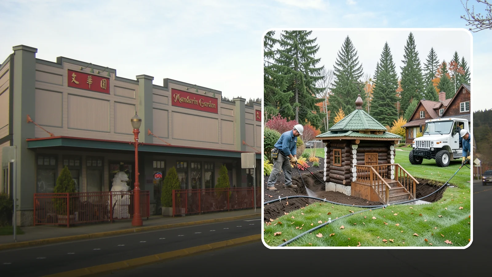 Dry Well Installation in Issaquah, King County, WA - We install underground dry wells that collect concentrated runoff and let it infiltrate slowly into the soil away from your...