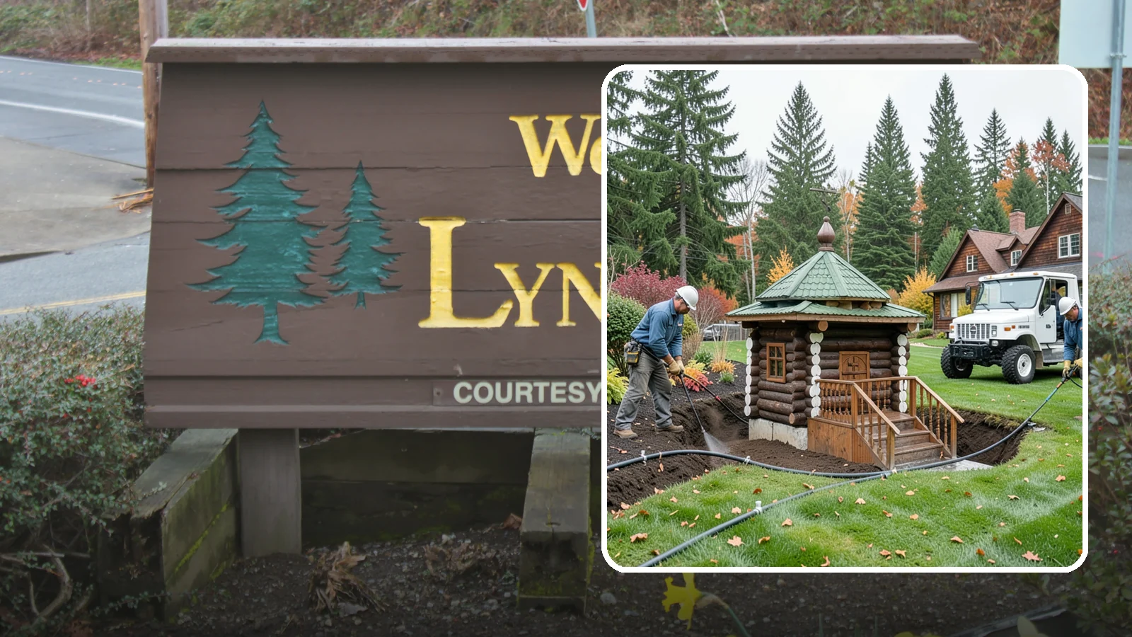 Dry Well Installation in Lynnwood, Snohomish County, WA - We install underground dry wells that collect concentrated runoff and let it infiltrate slowly into the soil away from your...