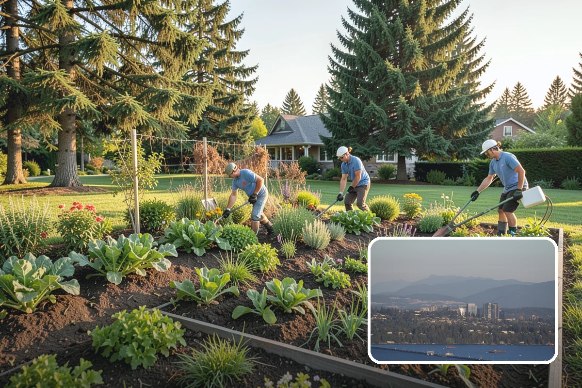 Dry Well Installation in Medina, King County, WA - Stores large runoff volumes underground