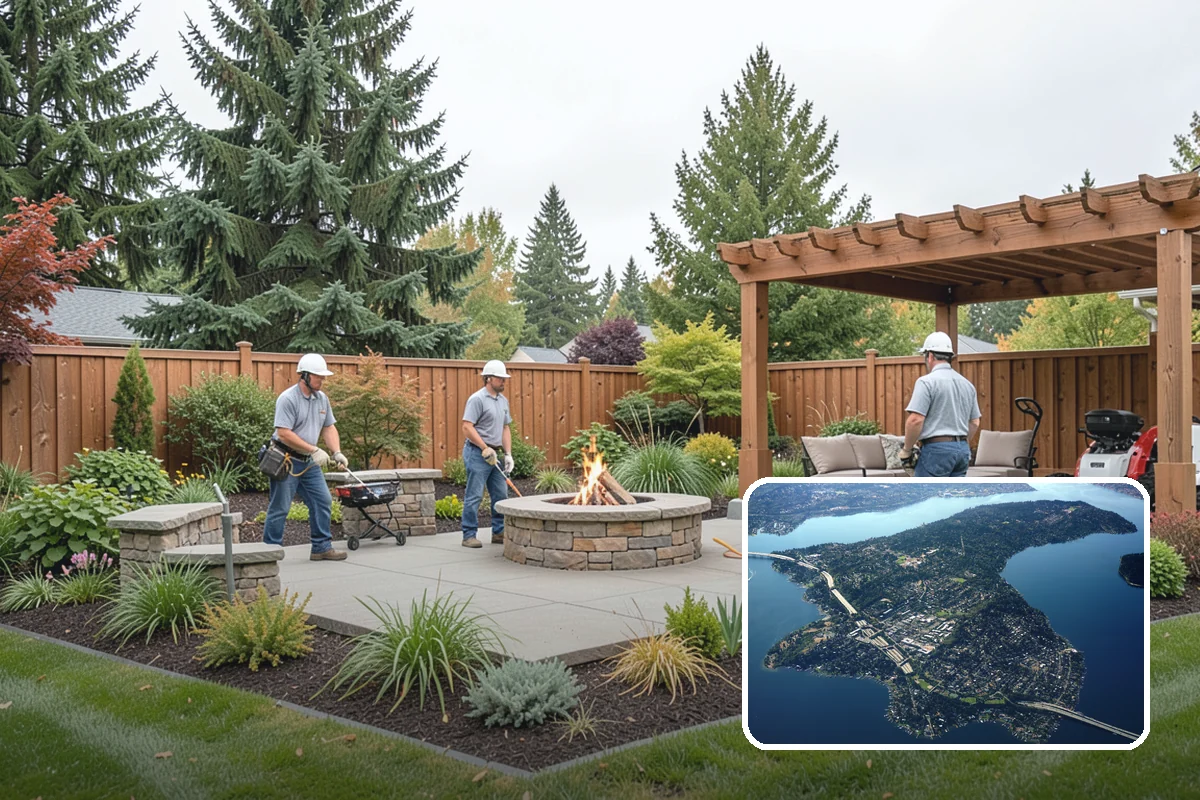 Dry Well Installation in Mercer Island, King County, WA - Stores large runoff volumes underground