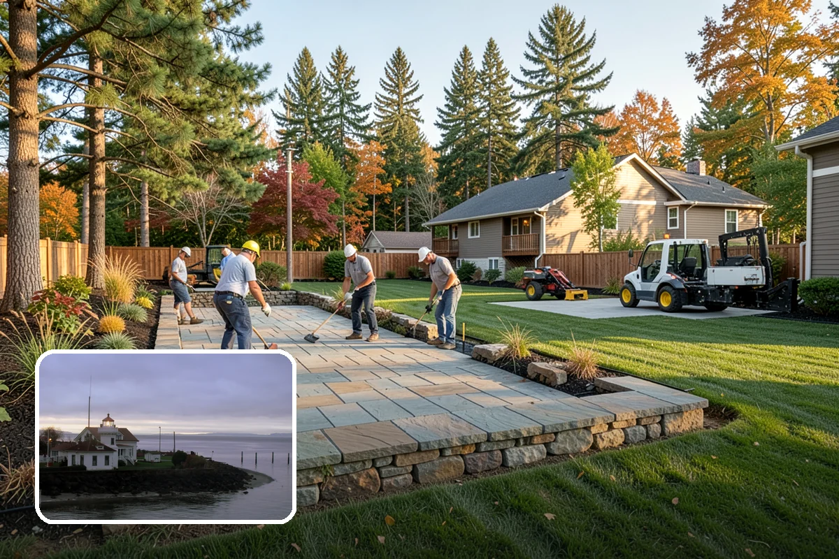 Dry Well Installation in Mukilteo, Snohomish County, WA - Stores large runoff volumes underground