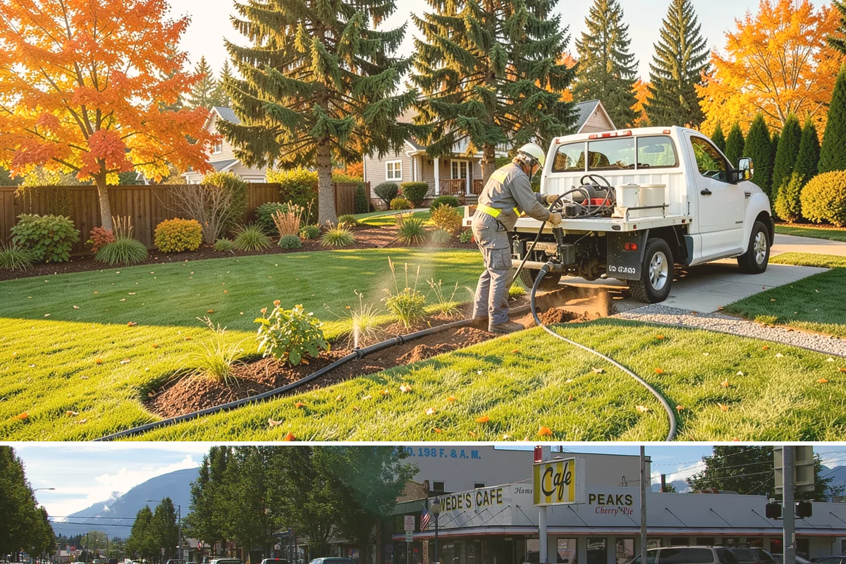 Dry Well Installation in North Bend, King County, WA - Best installed during drier summer months when percolation testing is accurate and excavated pits stay stable and dry.