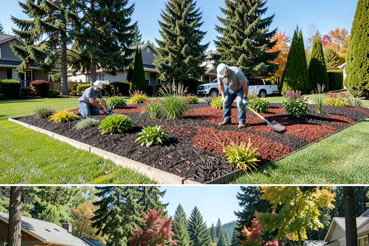 Dry Well Installation in Orting, Pierce County, WA - Best installed during drier summer months when percolation testing is accurate and excavated pits stay stable and dry.