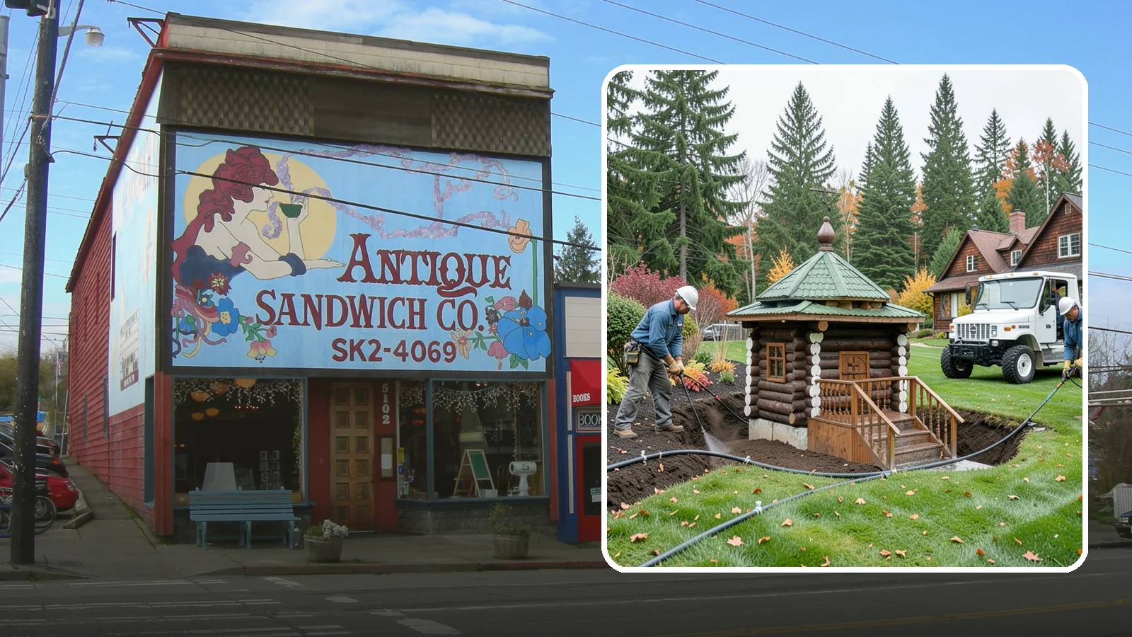 Dry Well Installation in Ruston, Pierce County, WA - We install underground dry wells that collect concentrated runoff and let it infiltrate slowly into the soil away from your...