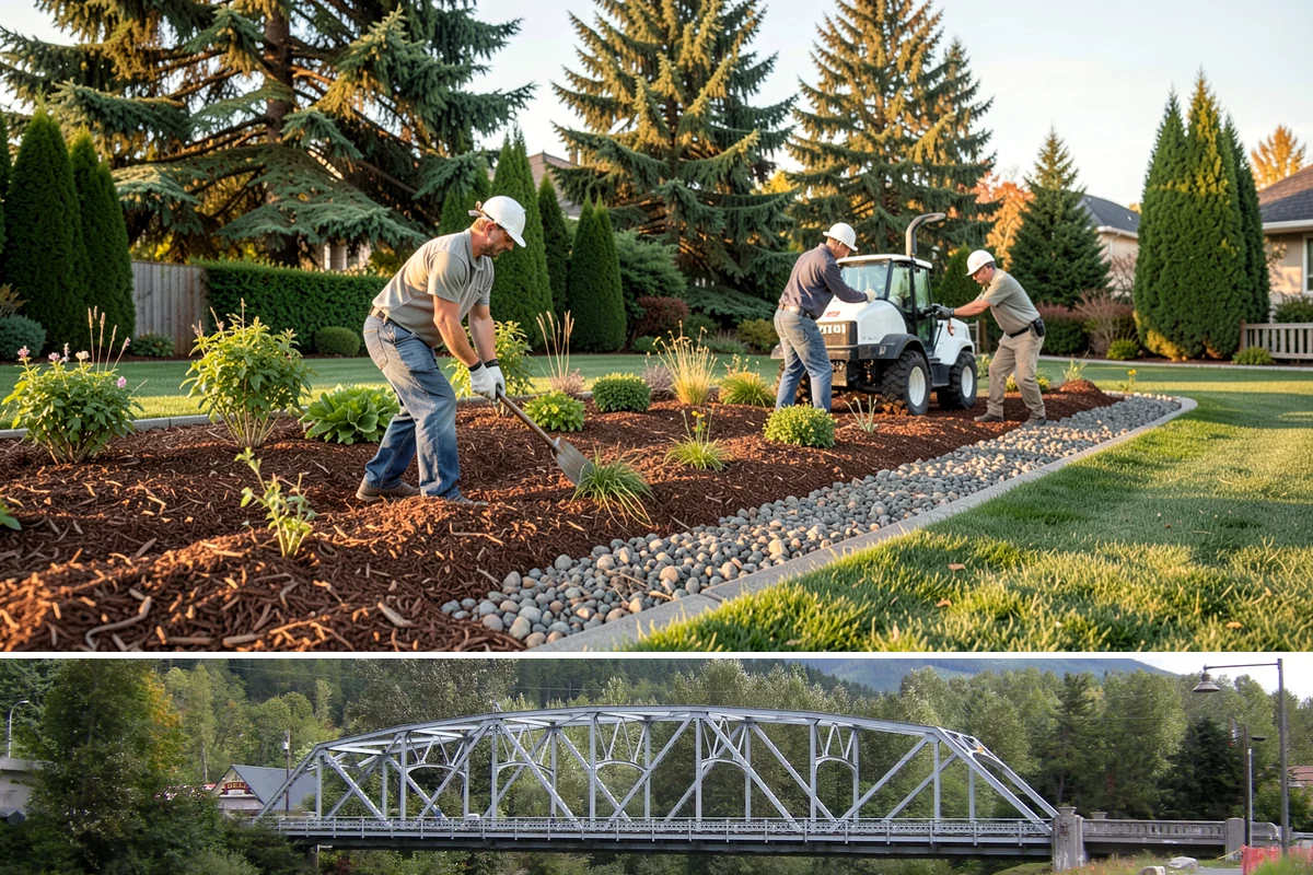 Dry Well Installation in Skykomish, King County, WA - Best installed during drier summer months when percolation testing is accurate and excavated pits stay stable and dry.