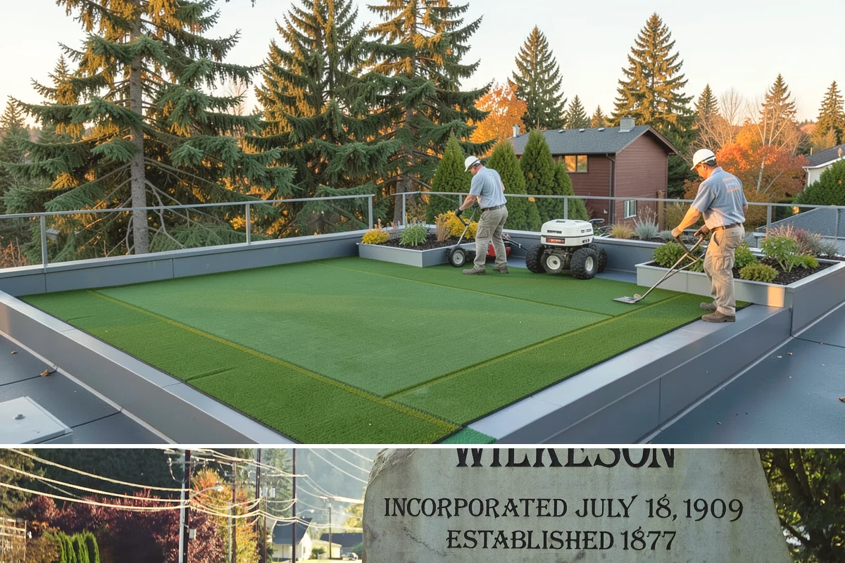 Dry Well Installation in Wilkeson, Pierce County, WA - Best installed during drier summer months when percolation testing is accurate and excavated pits stay stable and dry.