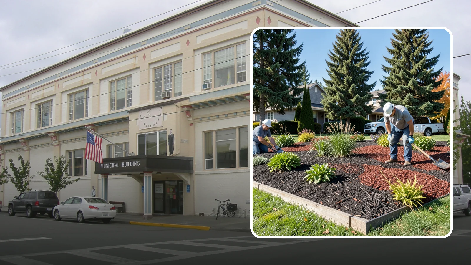 Dyed Mulch Installation in Anacortes, Skagit County, WA - We install colorfast dyed mulch in rich black, brown, or red tones that hold their color through the season.