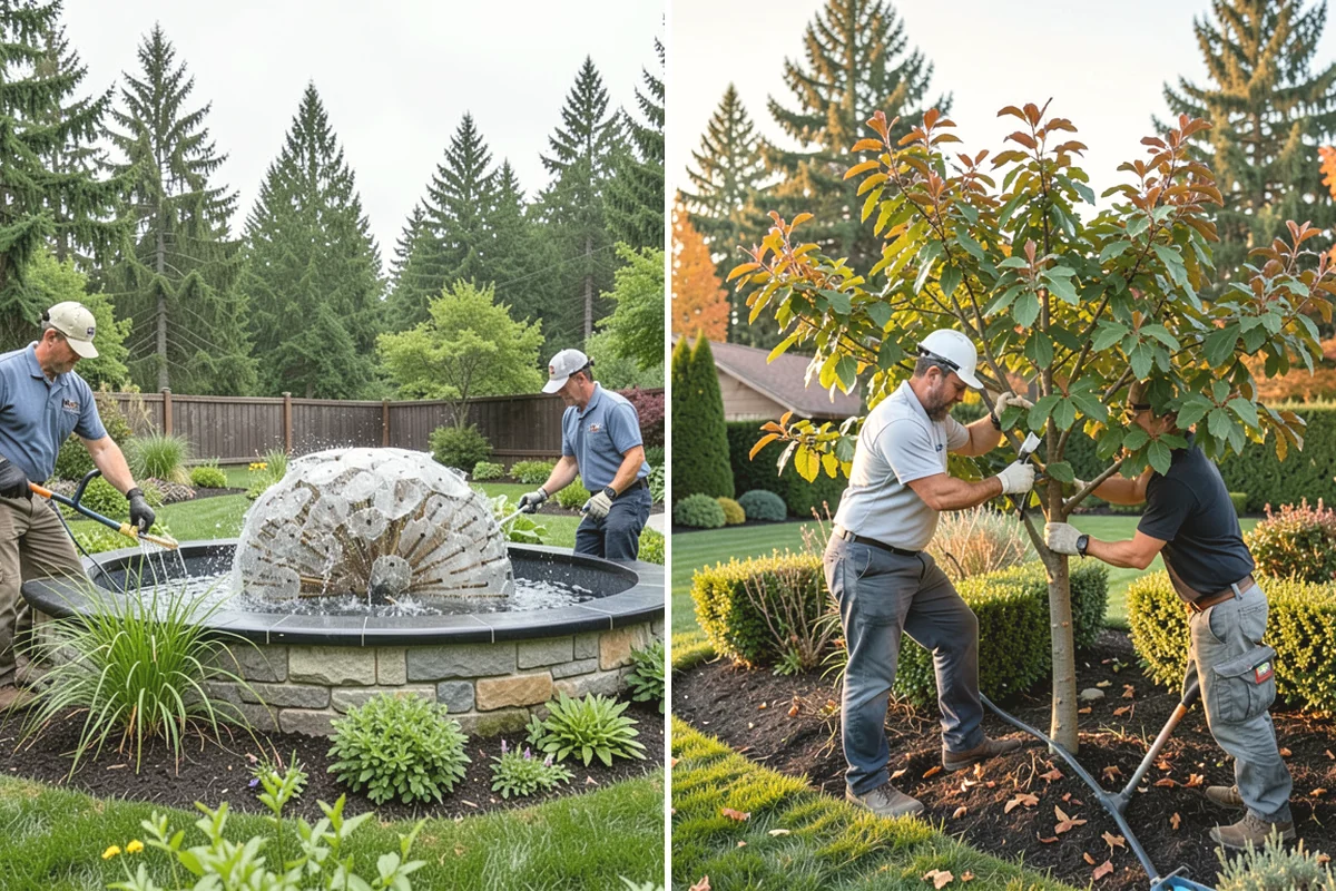 Dyed Mulch Installation in Black Diamond, King County, WA - Help you choose a color that complements your home and plantings