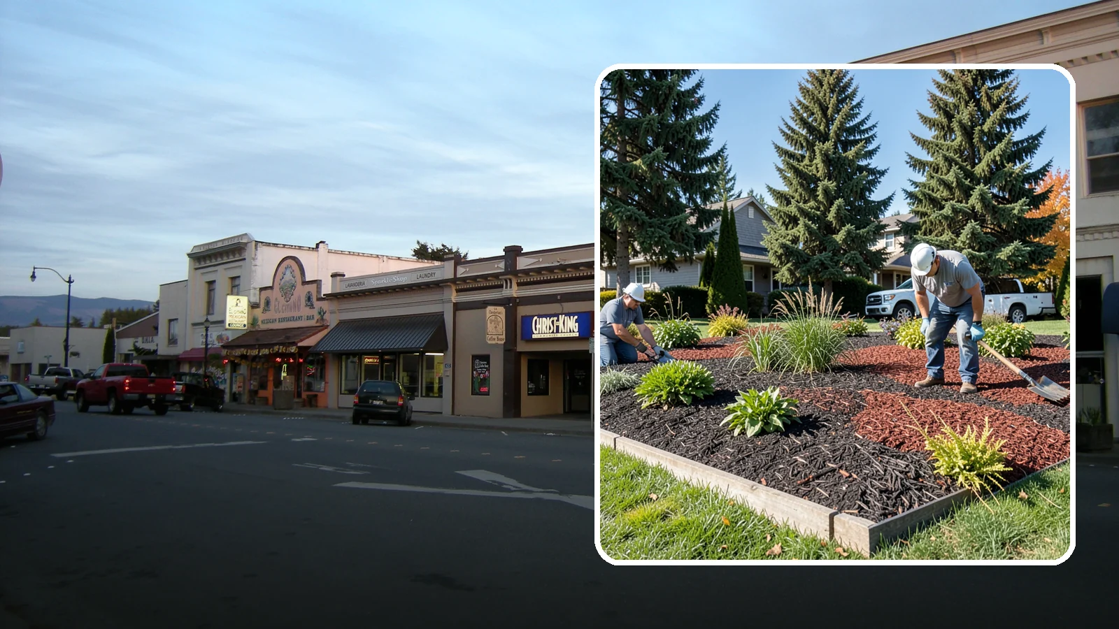 Dyed Mulch Installation in Burlington, Skagit County, WA - We install colorfast dyed mulch in rich black, brown, or red tones that hold their color through the season.