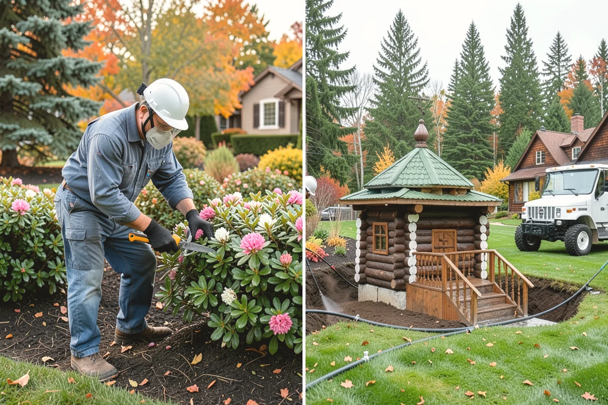 Dyed Mulch Installation in Carnation, King County, WA - Help you choose a color that complements your home and plantings