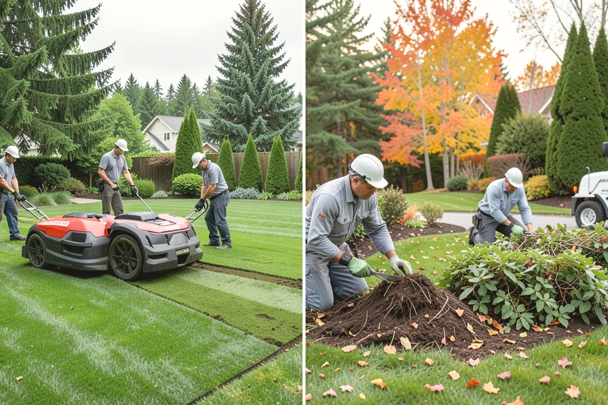 Dyed Mulch Installation in Duvall, King County, WA - Help you choose a color that complements your home and plantings