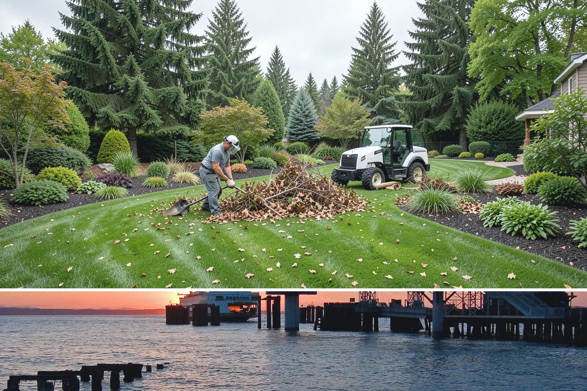 Dyed Mulch Installation in Edmonds, Snohomish County, WA - Apply dyed mulch in spring for maximum color impact through summer, with an optional light fall top-up to carry the look into...