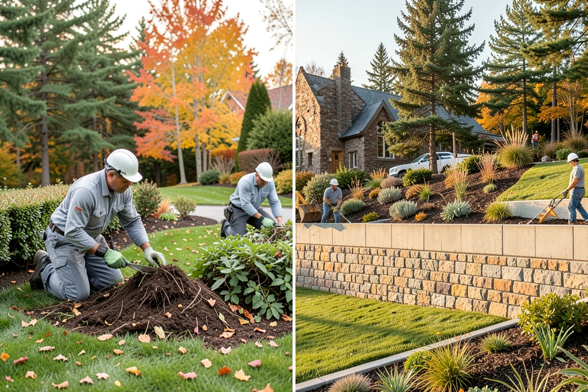 Dyed Mulch Installation in Enumclaw, King County, WA - Help you choose a color that complements your home and plantings