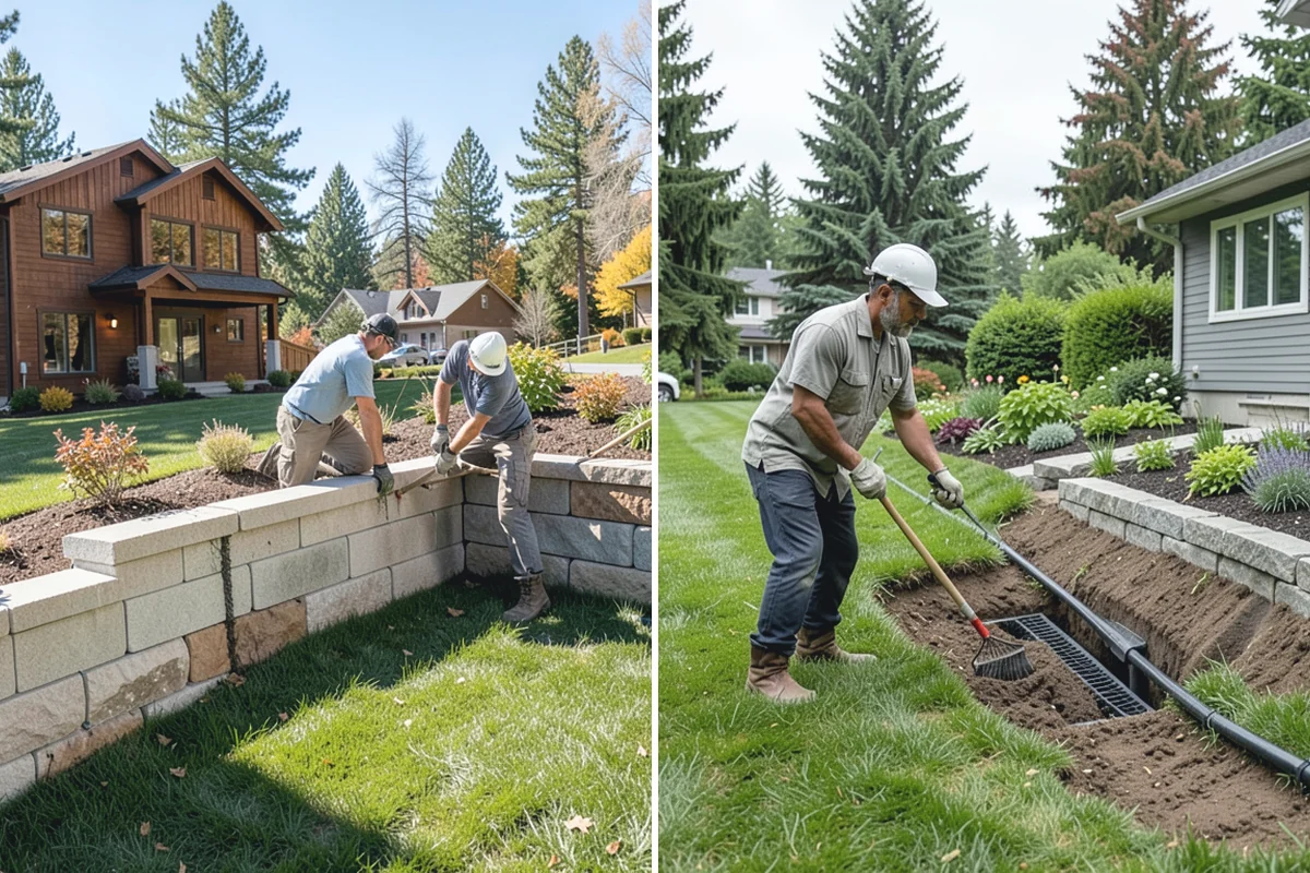 Dyed Mulch Installation in Granite Falls, Snohomish County, WA - Help you choose a color that complements your home and plantings