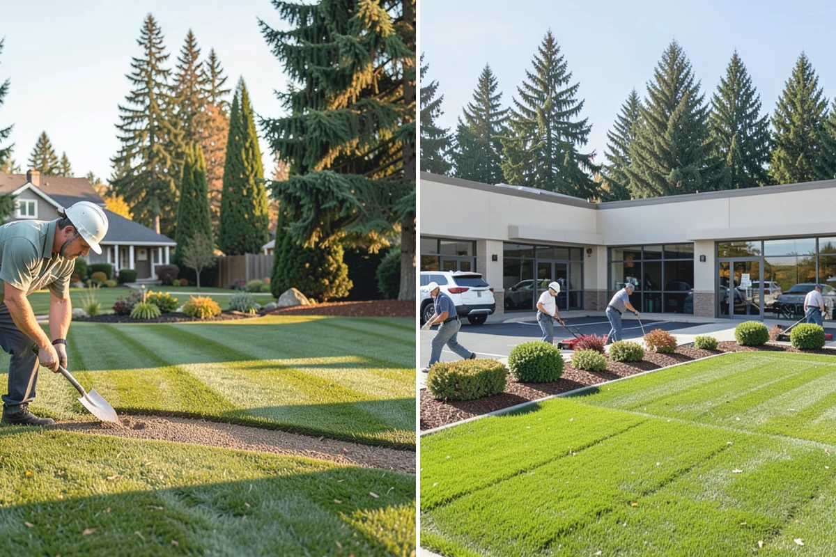 Dyed Mulch Installation in Hamilton, Skagit County, WA - Help you choose a color that complements your home and plantings
