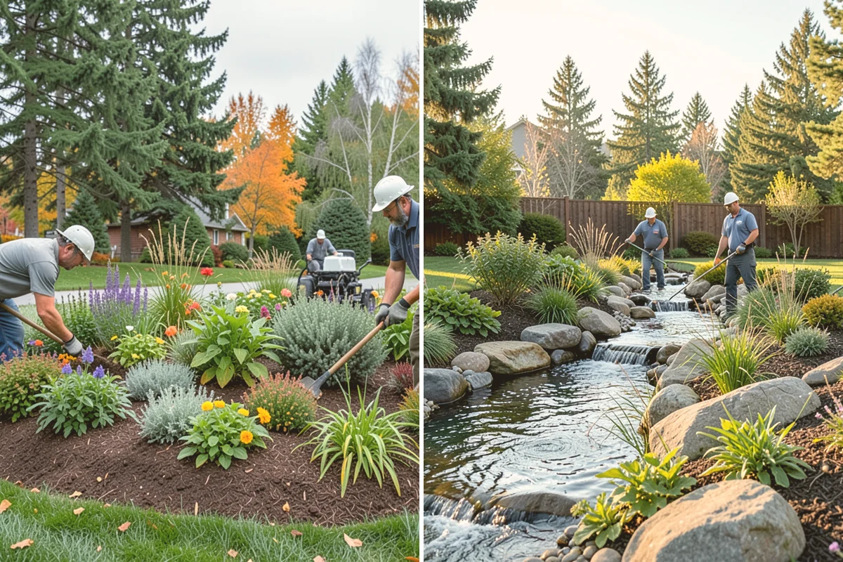 Dyed Mulch Installation in Index, Snohomish County, WA - Help you choose a color that complements your home and plantings