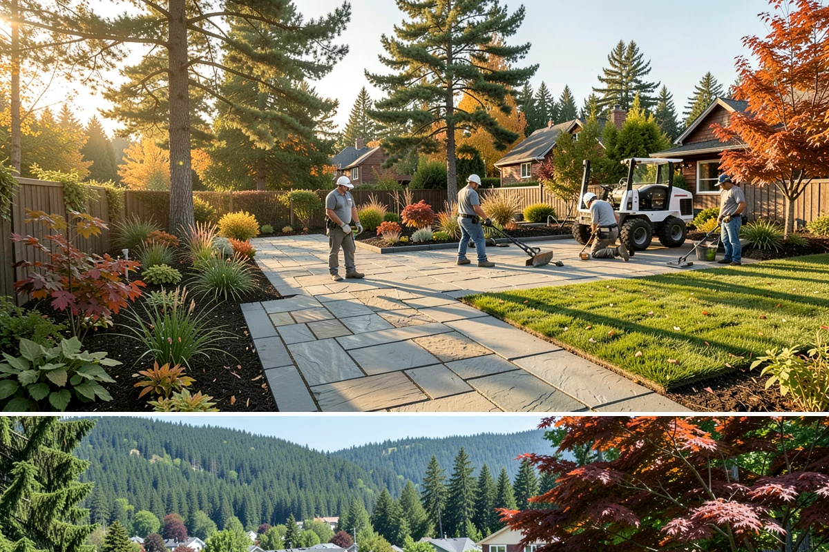 Dyed Mulch Installation in Index, Snohomish County, WA - Apply dyed mulch in spring for maximum color impact through summer, with an optional light fall top-up to carry the look into...