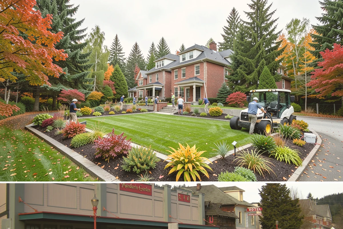 Dyed Mulch Installation in Issaquah, King County, WA - Apply dyed mulch in spring for maximum color impact through summer, with an optional light fall top-up to carry the look into...