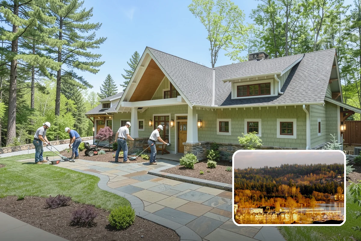 Dyed Mulch Installation in Kenmore, King County, WA - Bold, uniform color that resists fading for a full season