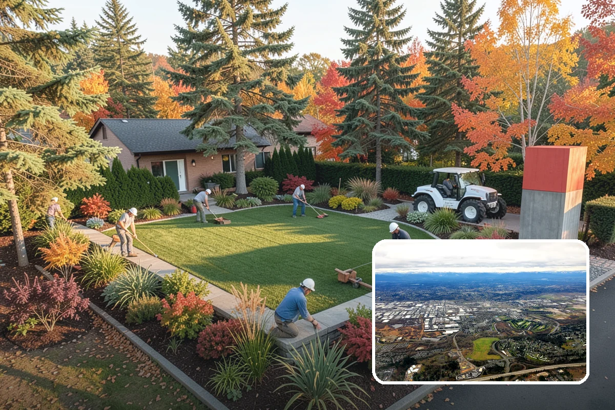 Dyed Mulch Installation in Kent, King County, WA - Bold, uniform color that resists fading for a full season