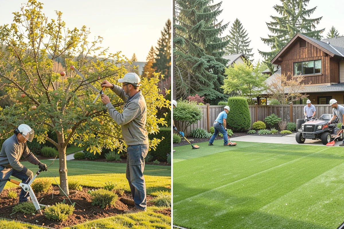 Dyed Mulch Installation in La Conner, Skagit County, WA - Help you choose a color that complements your home and plantings