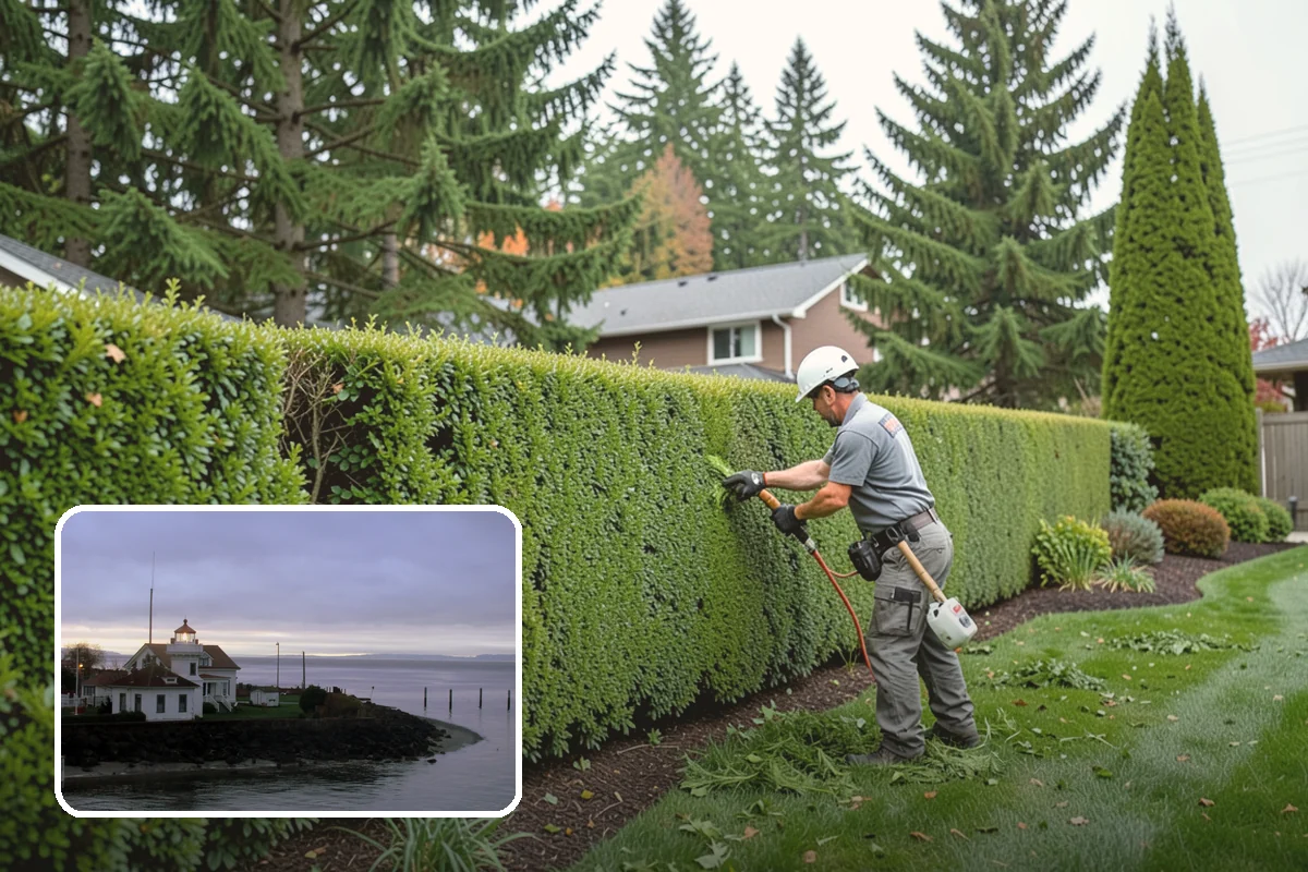 Dyed Mulch Installation in Mukilteo, Snohomish County, WA - Bold, uniform color that resists fading for a full season