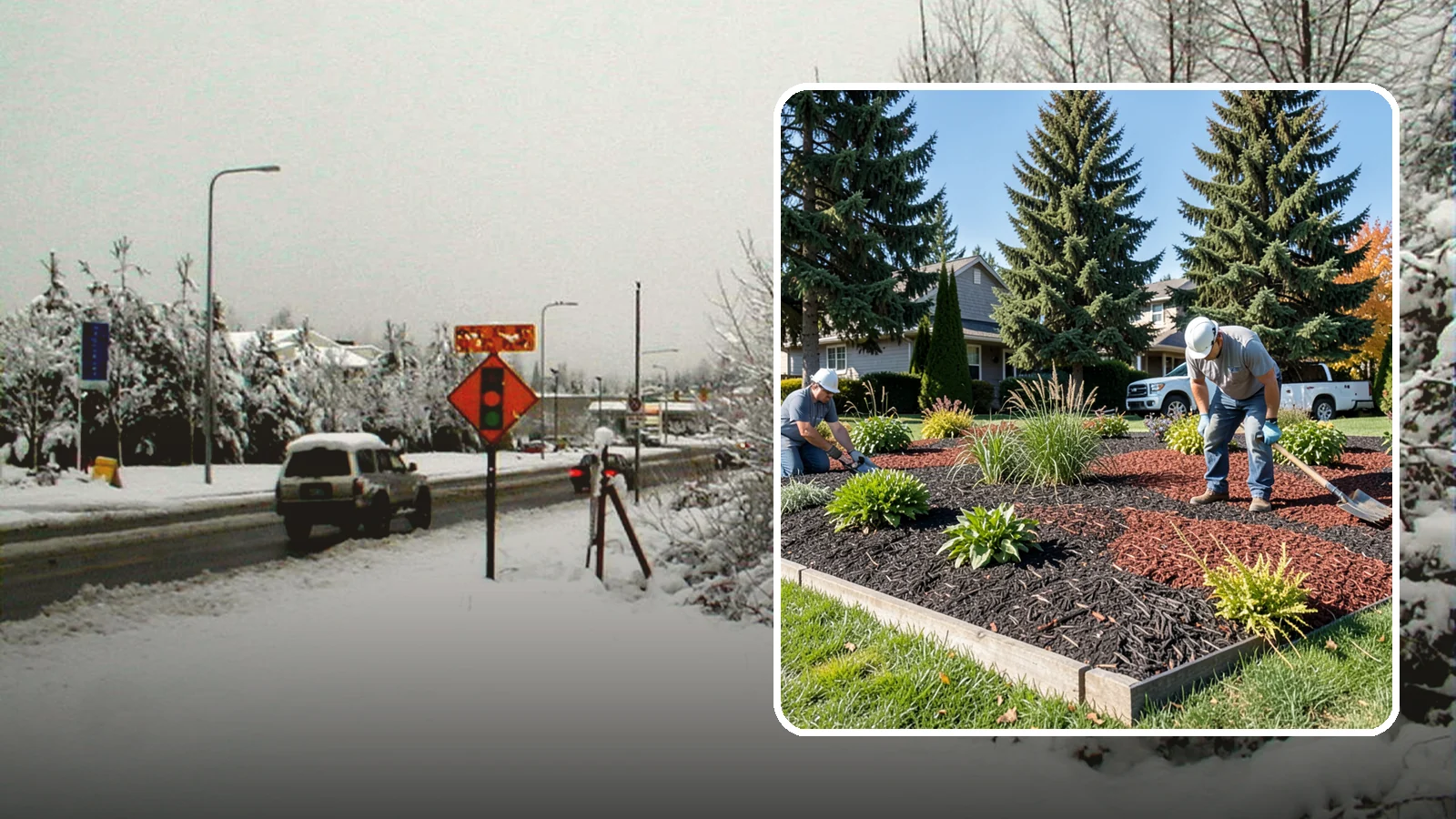 Dyed Mulch Installation in Newcastle, King County, WA - We install colorfast dyed mulch in rich black, brown, or red tones that hold their color through the season.