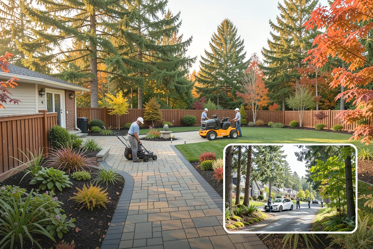 Dyed Mulch Installation in Normandy Park, King County, WA - Bold, uniform color that resists fading for a full season
