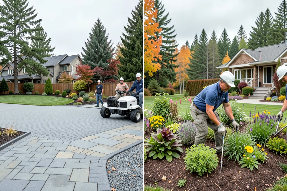 Dyed Mulch Installation in Normandy Park, King County, WA - Help you choose a color that complements your home and plantings