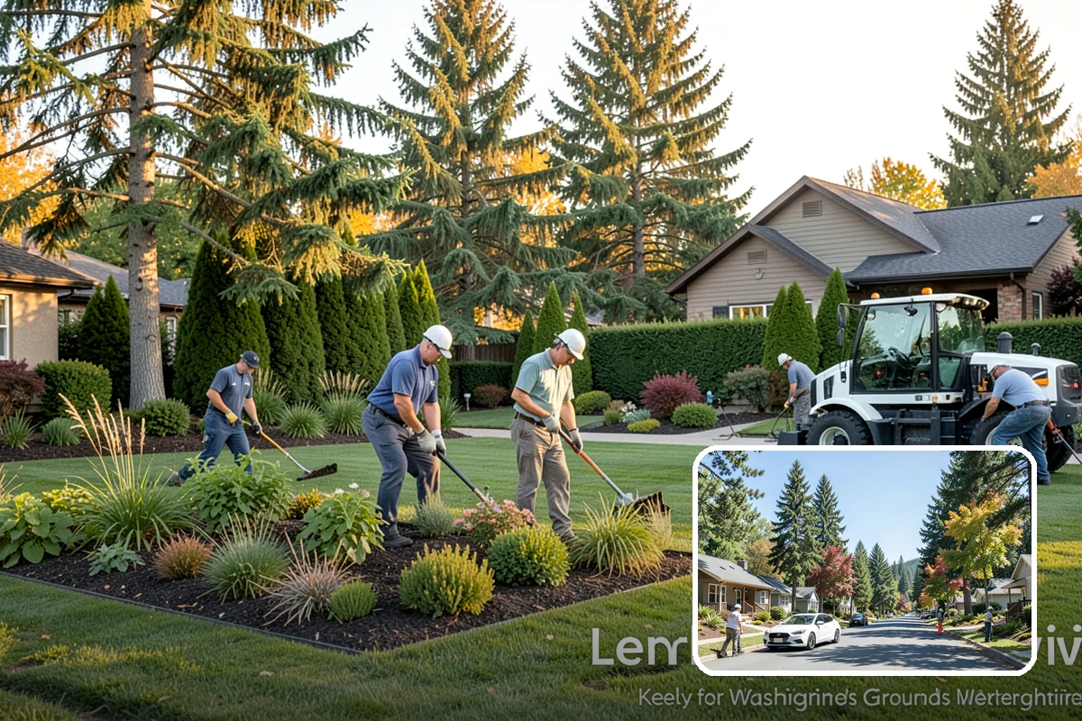 Dyed Mulch Installation in Orting, Pierce County, WA - Bold, uniform color that resists fading for a full season