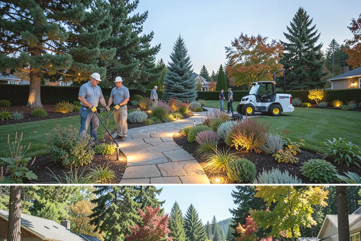 Dyed Mulch Installation in Orting, Pierce County, WA - Apply dyed mulch in spring for maximum color impact through summer, with an optional light fall top-up to carry the look into...