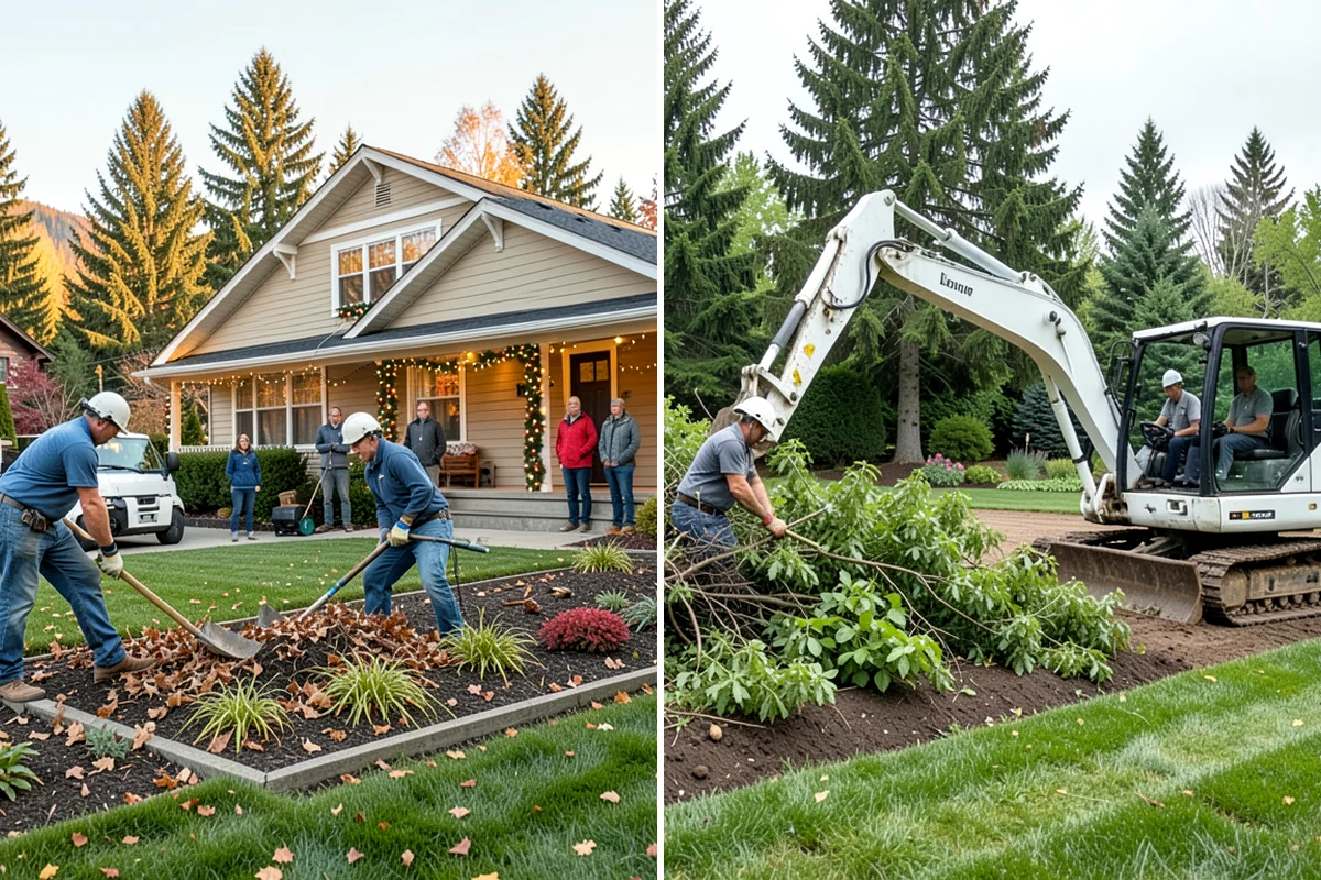 Dyed Mulch Installation in Pacific, King County, WA - Help you choose a color that complements your home and plantings