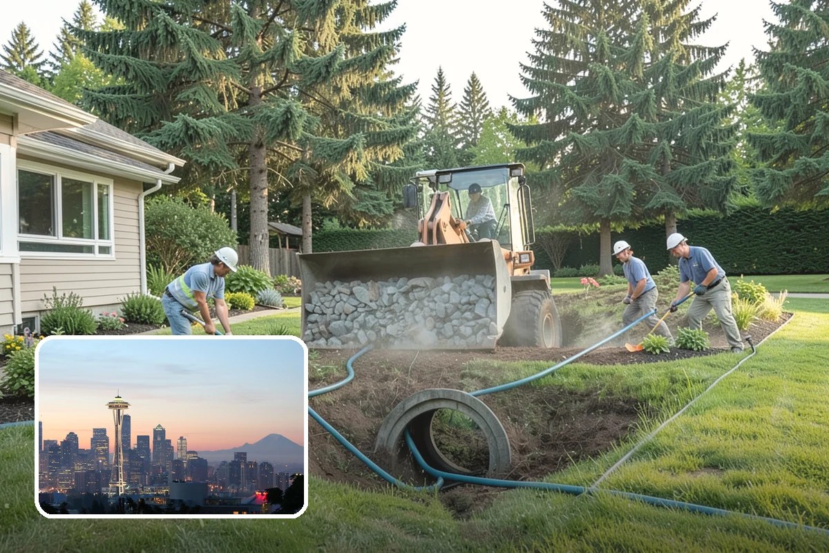 Dyed Mulch Installation in Seattle, King County, WA - Bold, uniform color that resists fading for a full season