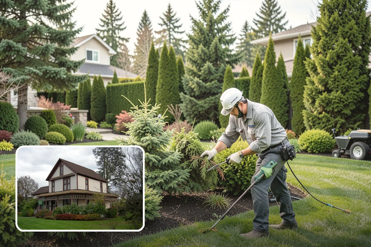 Dyed Mulch Installation in Sumner, Pierce County, WA - Bold, uniform color that resists fading for a full season