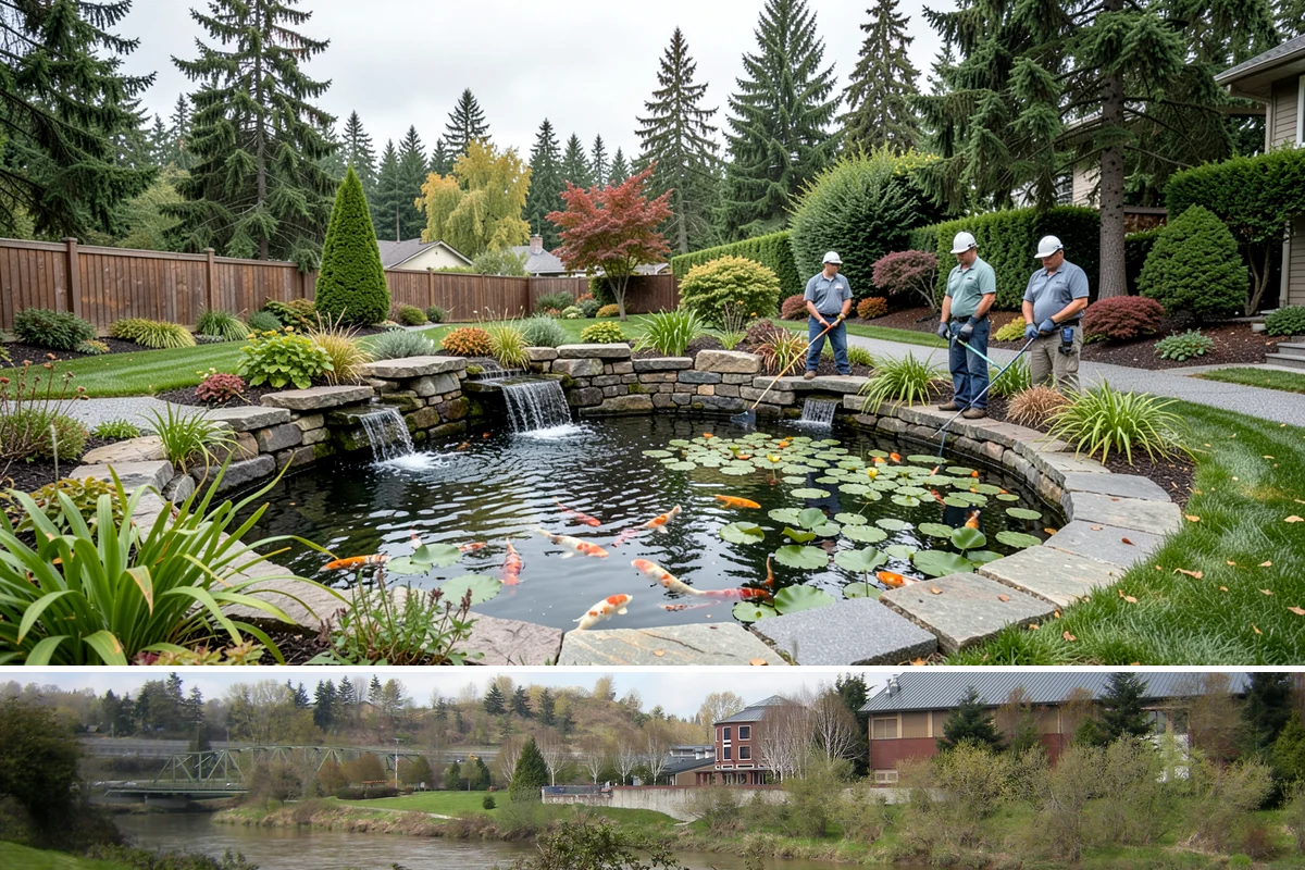 Dyed Mulch Installation in Tukwila, King County, WA - Apply dyed mulch in spring for maximum color impact through summer, with an optional light fall top-up to carry the look into...