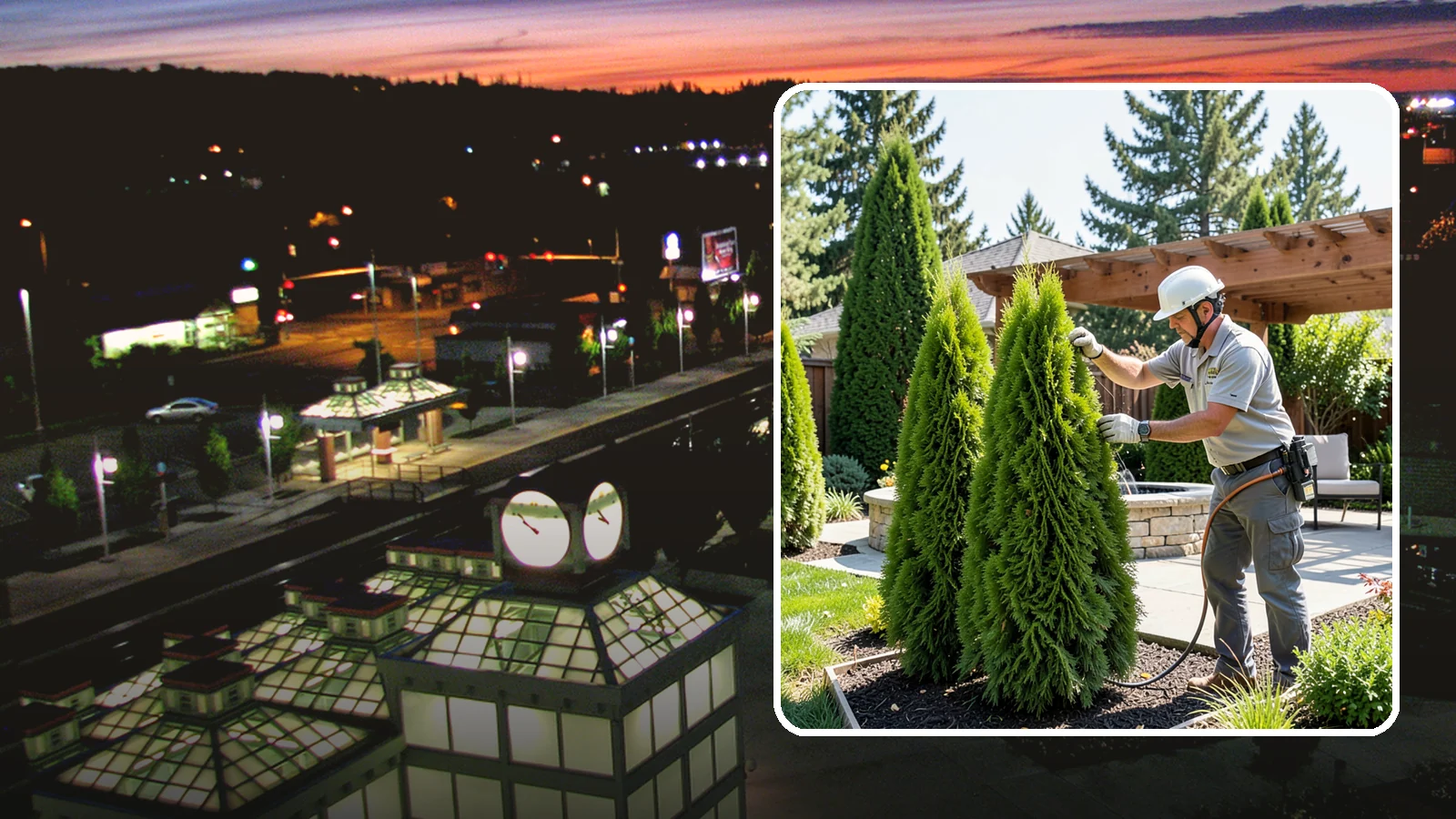 Emerald Green Arborvitae Trimming in Auburn, King County, WA - Precision trimming for Emerald Green arborvitae that preserves its naturally narrow, columnar shape and rich year-round color.