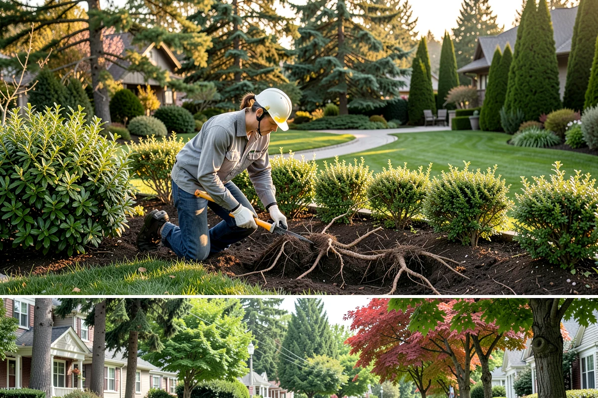 Emerald Green Arborvitae Trimming in Beaux Arts Village, King County, WA - Trim lightly in early summer once new growth firms up