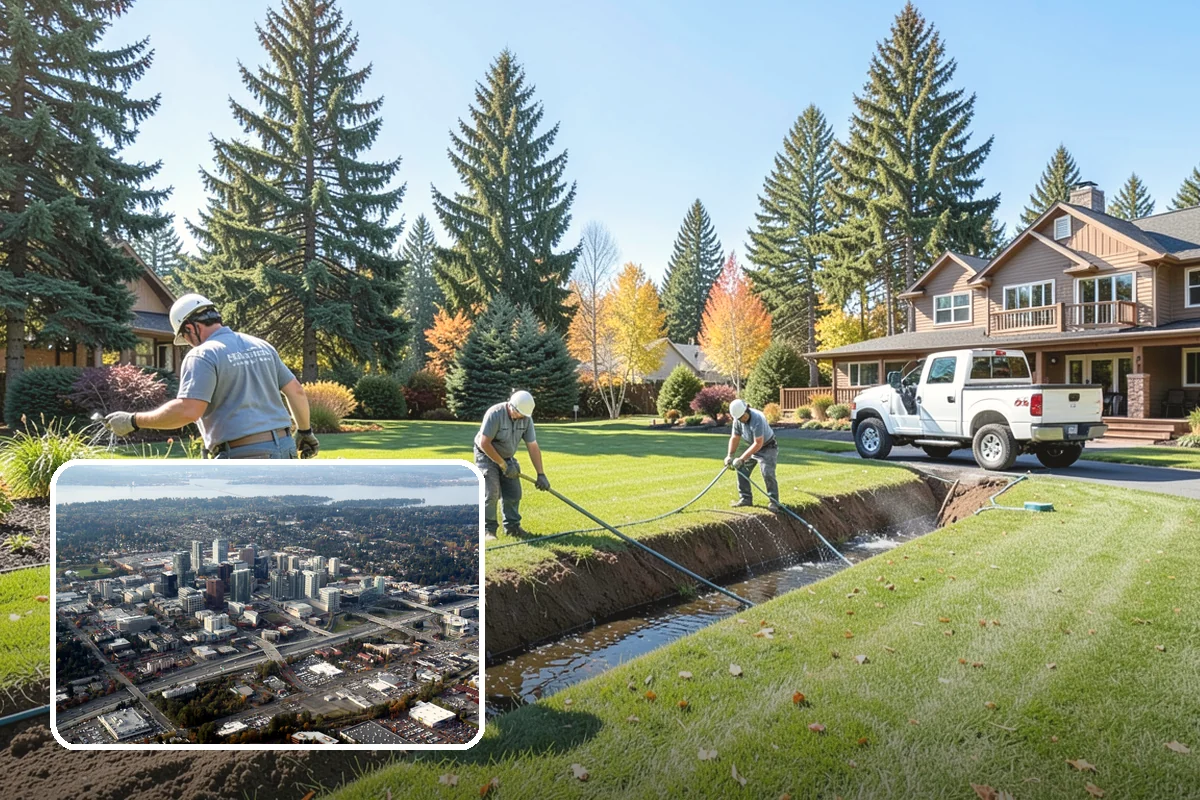 Emerald Green Arborvitae Trimming in Bellevue, King County, WA - Preserves the naturally slim, columnar habit