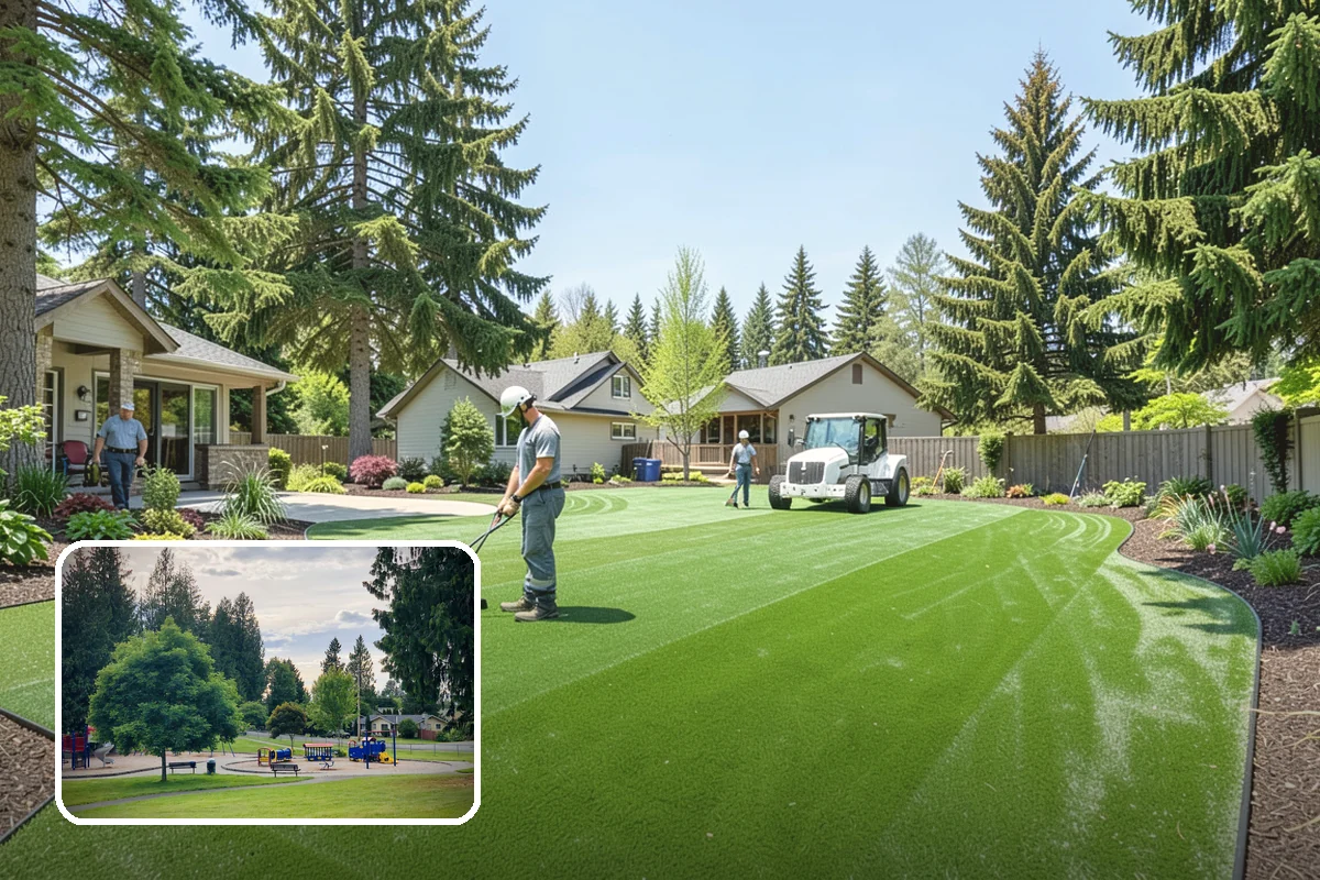 Emerald Green Arborvitae Trimming in Bonney Lake, Pierce County, WA - Preserves the naturally slim, columnar habit