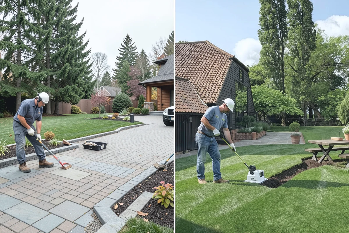 Emerald Green Arborvitae Trimming in Bonney Lake, Pierce County, WA - Assess spacing, color, and any winter splay across the row