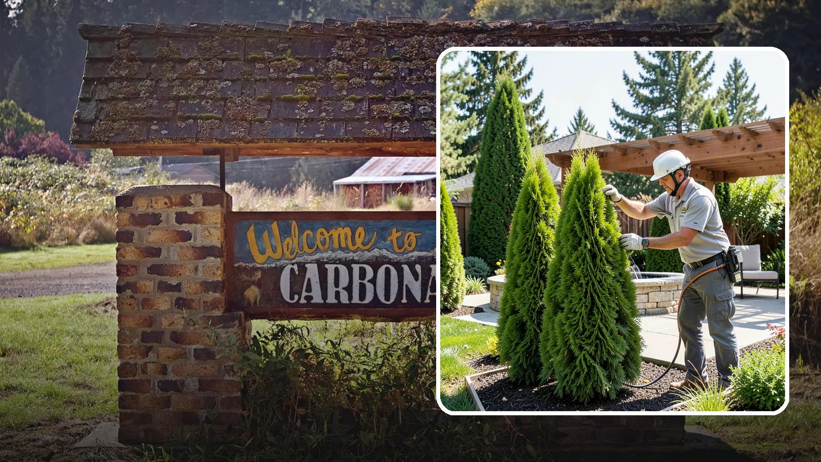 Emerald Green Arborvitae Trimming in Carbonado, Pierce County, WA - Precision trimming for Emerald Green arborvitae that preserves its naturally narrow, columnar shape and rich year-round color.