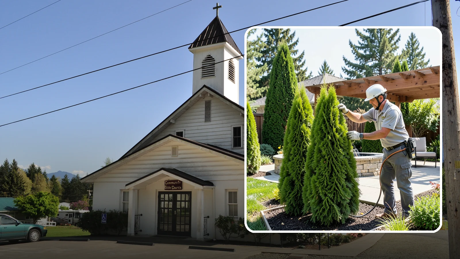 Emerald Green Arborvitae Trimming in Concrete, Skagit County, WA - Precision trimming for Emerald Green arborvitae that preserves its naturally narrow, columnar shape and rich year-round color.