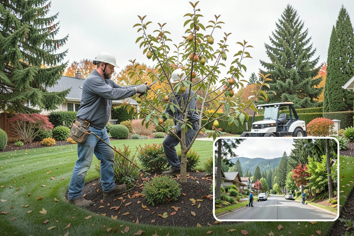 Emerald Green Arborvitae Trimming in Darrington, Snohomish County, WA - Preserves the naturally slim, columnar habit